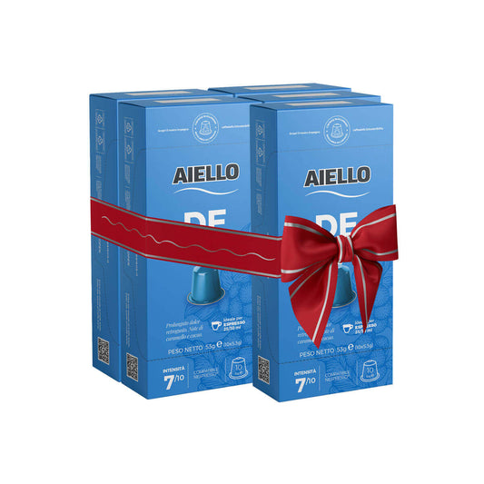 Pack X5 Cápsulas Aluminio Nespresso Descafeinado
