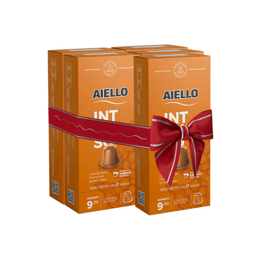 Pack X5 Cápsulas Aluminio Nespresso Intenso