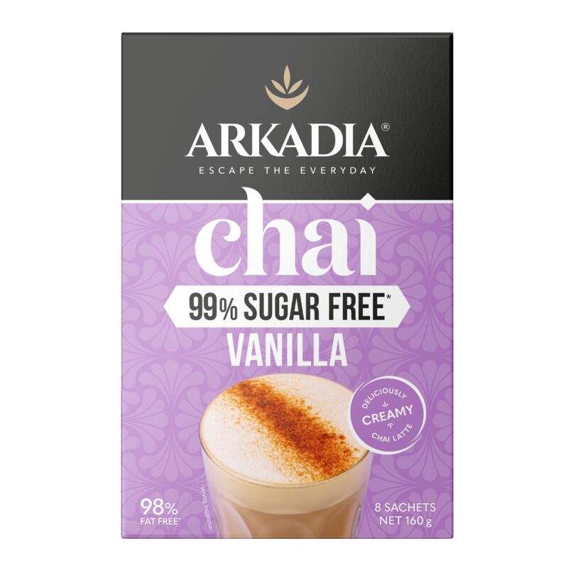 Chai Vainilla 99% Sin Azúcar 8 Pack