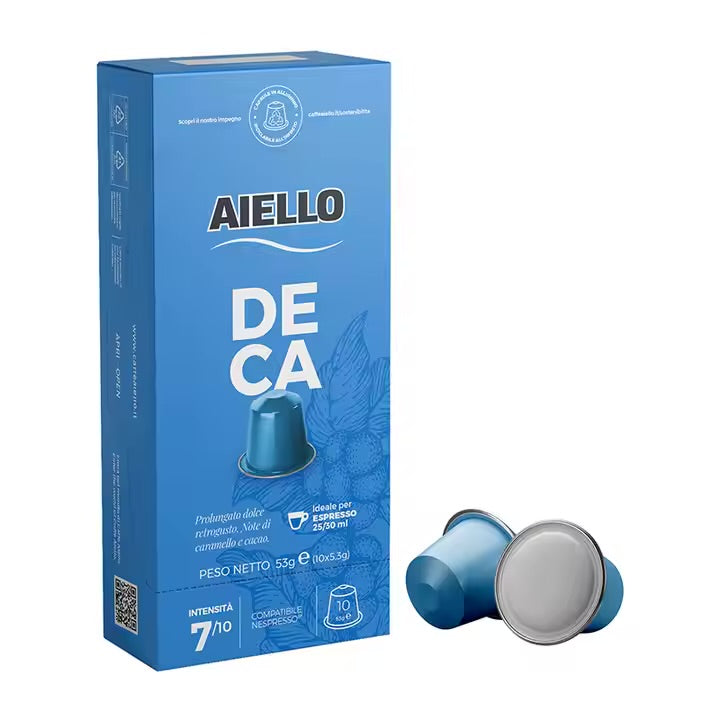 Cápsulas Aluminio Nespresso Descafeinado