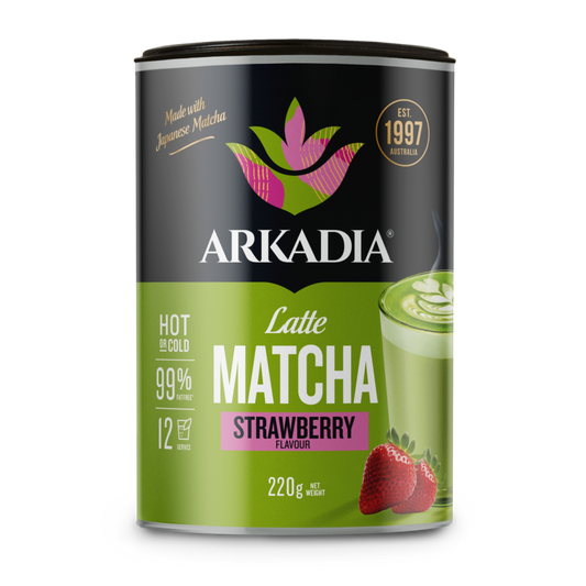Arkadia Frutilla Matcha Latte 220g