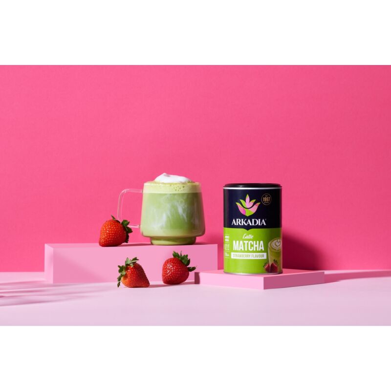 Arkadia Frutilla Matcha Latte 220g
